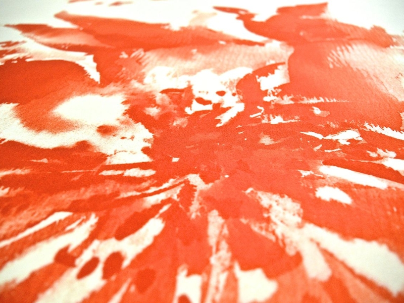 Printed Double Face Silk Satin Panel2