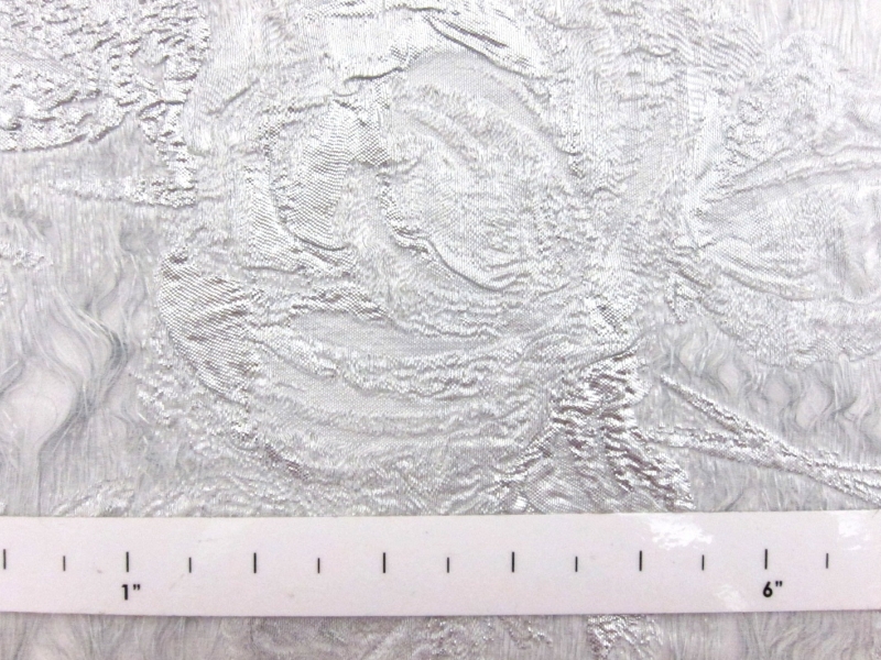 Silk Blend Metallic Cloqué1