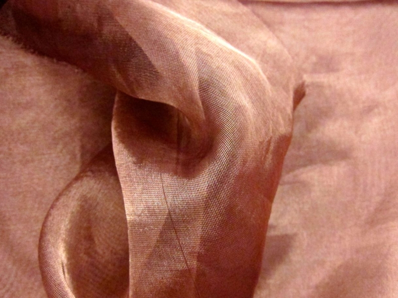 Metallic Silk Organza0