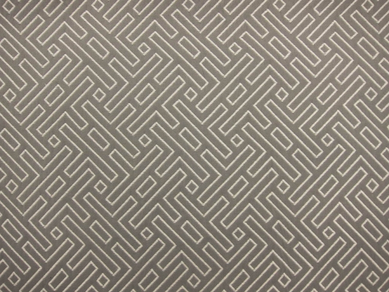 Cotton Blend Upholstery Labyrinth Brocade 0