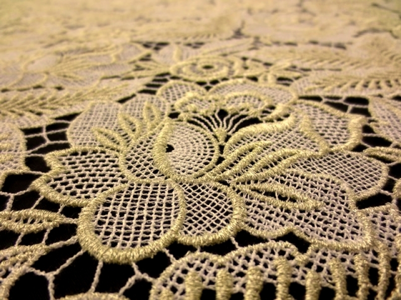 Metallic Guipure Lace2