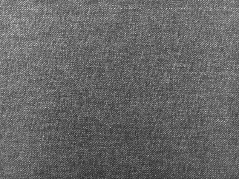 Poly Cotton Linen Blend Twill in Smoke Grey0