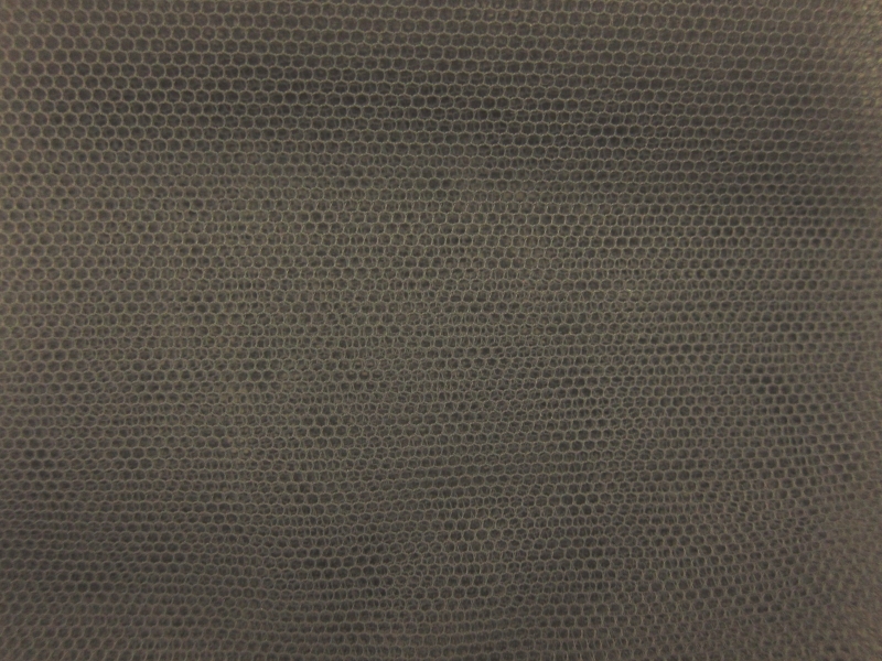 Italian Nylon Tulle in Grigio Piombo0
