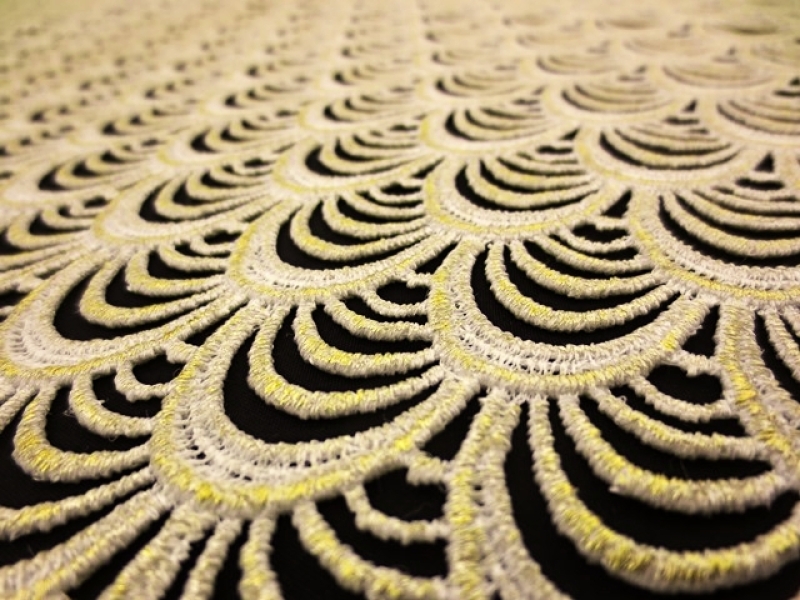 Metallic Guipure Lace2