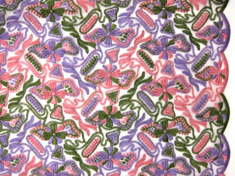 Novelty Embroidered Organza0