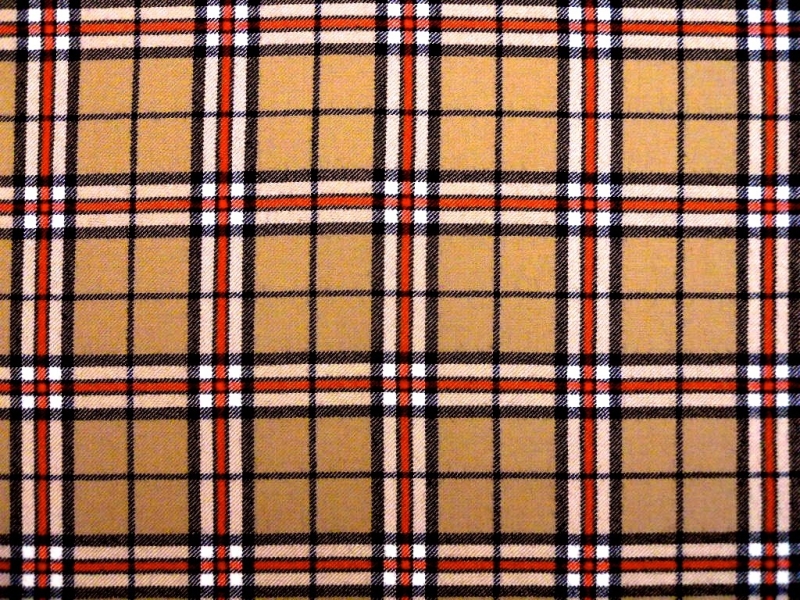 Virgin Wool Plaid0