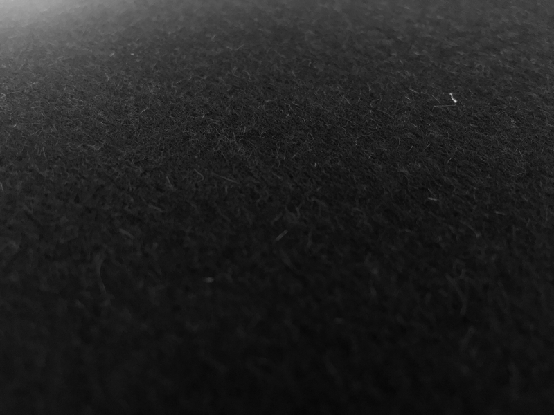 Italian Cashmere Doubleface Coating in Ochre and Black4