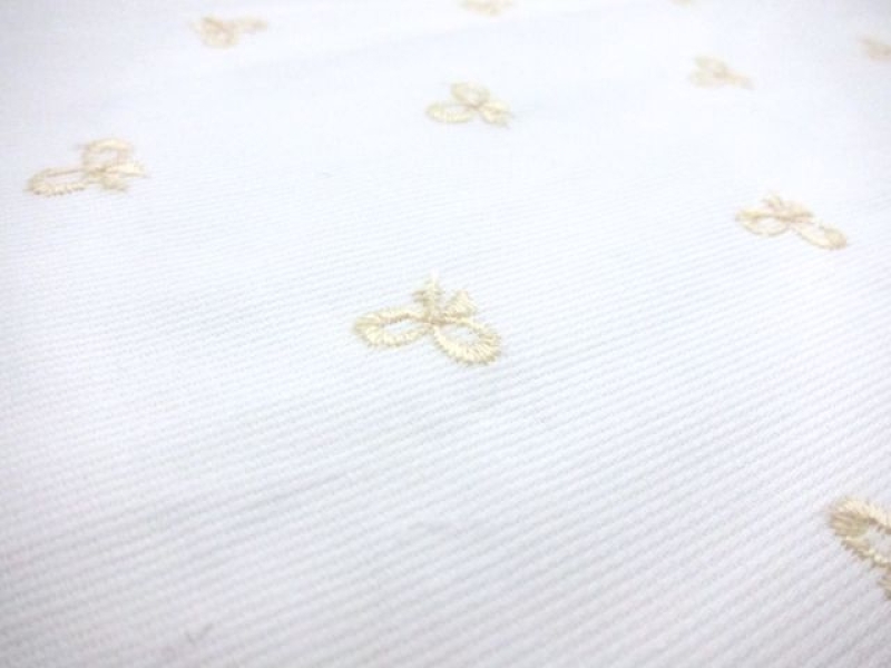Embroidered Cotton Faille2