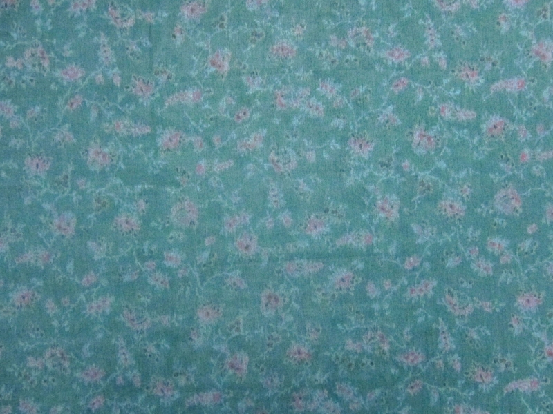 Printed Metallic Silk Chiffon0