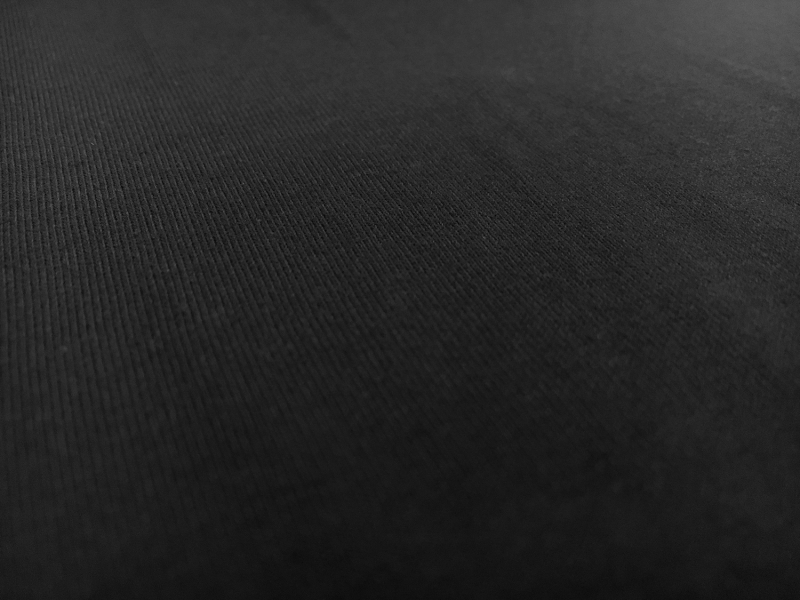 Laguna Cotton Spandex Jersey in Onyx0