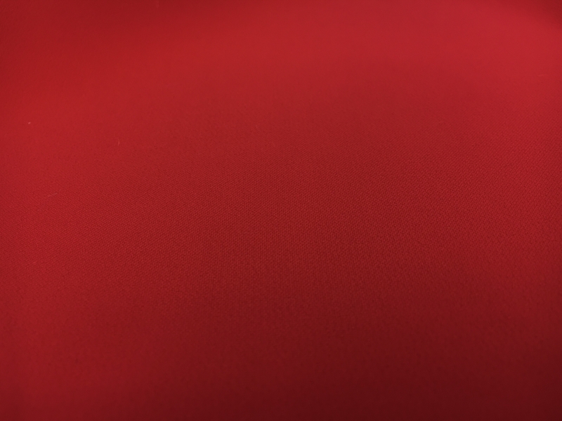 Polyester Stretch Crepe in Lipstick1