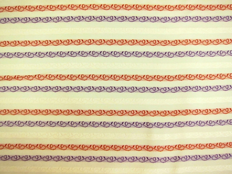 Silk Jacquard Stripe0