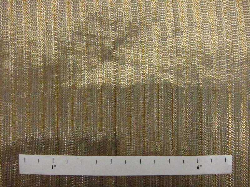 Silk Metallic Derby Weave Shantung0