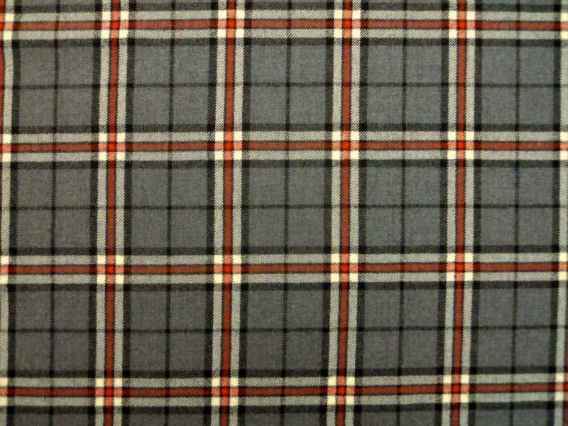 Virgin Wool Plaid0