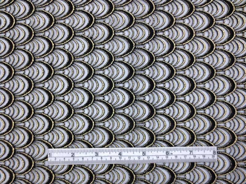 Metallic Guipure Lace1