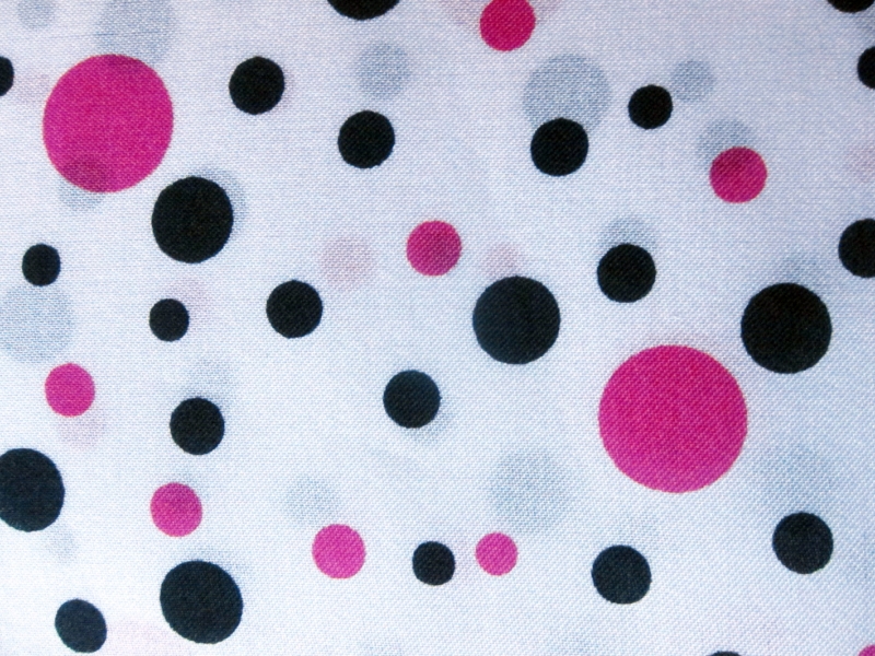 Printed Silk Satin Face Organza2