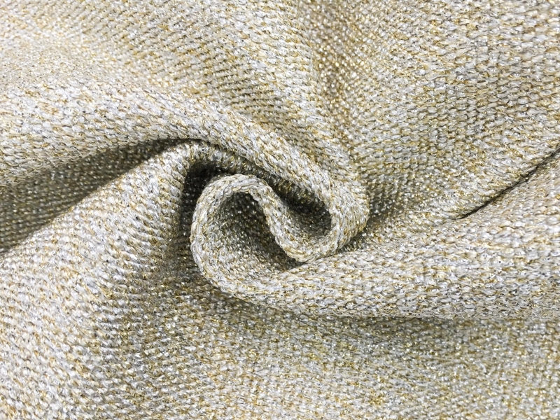 Gold and Silver Metallic Crepe0