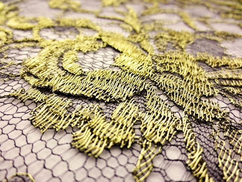 Metallic Chantilly Lace2