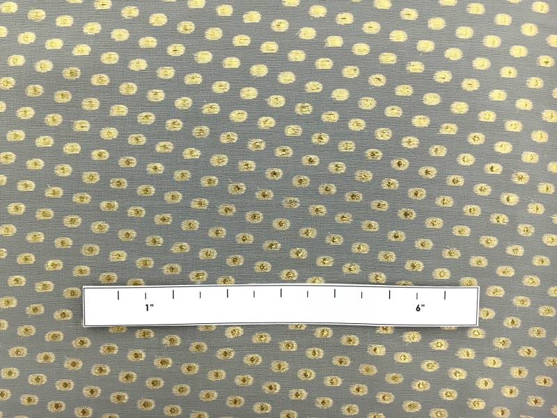 Silk Chiffon with Metallic Aspirin Dots2