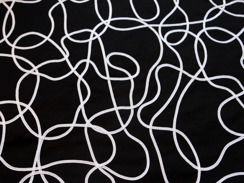 Ribbon Embroidered Cotton Lycra1