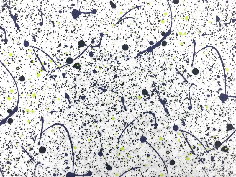 Cotton Print Paint Splatter0
