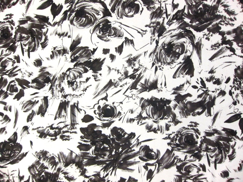 Printed Silk Chiffon0