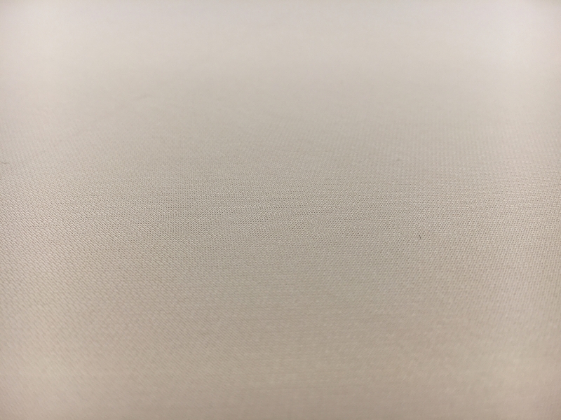 Silk and Viscose Blend Heavy Georgette in Eggshell1