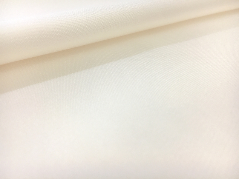 Japanese Polyester Charmeuse in Ivory0