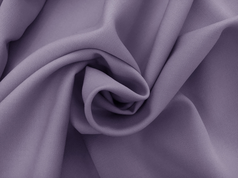 Wool Gabardine in Pansy1