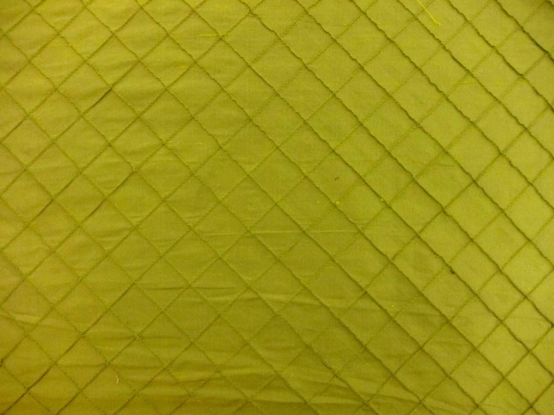 Tucked Silk Shantung0