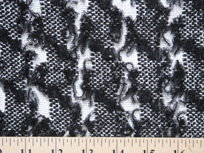 Cotton Novelty Tweed0